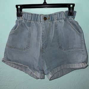 Falmer Heritage jean shorts, medium, blue